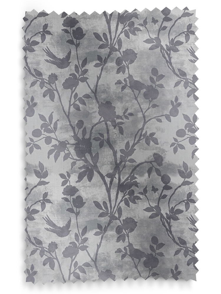 Laura Ashley Dove Grey Eglantine Made To Measure Curtains - Image 8 of 8