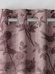 Laura Ashley Mulberry Purple Eglantine Made To Measure Curtains - Image 6 of 9