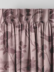 Laura Ashley Mulberry Purple Eglantine Made To Measure Curtains - Image 8 of 9