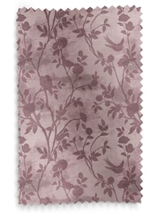 Laura Ashley Mulberry Purple Eglantine Made To Measure Curtains - Image 9 of 9