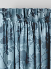 Laura Ashley Seaspray Blue Eglantine Made To Measure Curtains - Image 8 of 9