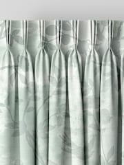 Laura Ashley Smoke Green Eglantine Made To Measure Curtains - Image 6 of 8