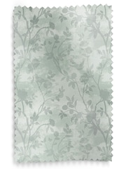 Laura Ashley Smoke Green Eglantine Made To Measure Curtains - Image 8 of 8