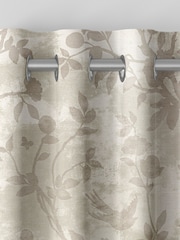 Laura Ashley White Sands Brown Eglantine Made To Measure Curtains - Image 6 of 8