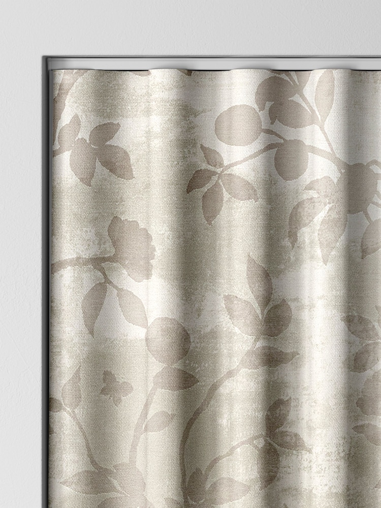 Laura Ashley White Sands Brown Eglantine Made To Measure Curtains - Image 8 of 8