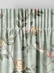 Laura Ashley Smoke Green Eglantine Made To Measure Curtains - Image 6 of 8