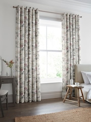 Laura Ashley White Sands Natural Eglantine Made To Measure Curtains - Image 1 of 7