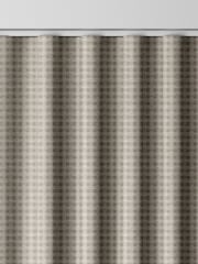 Laura Ashley Almond Brown Gingham Made To Measure Curtains - Image 8 of 9