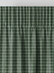 Laura Ashley Smoke Green Gingham Made To Measure Curtains - Image 6 of 9