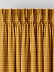 Laura Ashley Dijon Yellow Gingham Made To Measure Curtains - Image 5 of 9