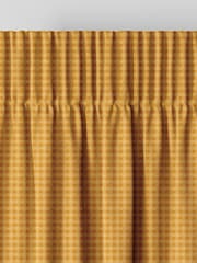 Laura Ashley Dijon Yellow Gingham Made To Measure Curtains - Image 6 of 9
