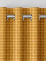 Laura Ashley Dijon Yellow Gingham Made To Measure Curtains - Image 7 of 9