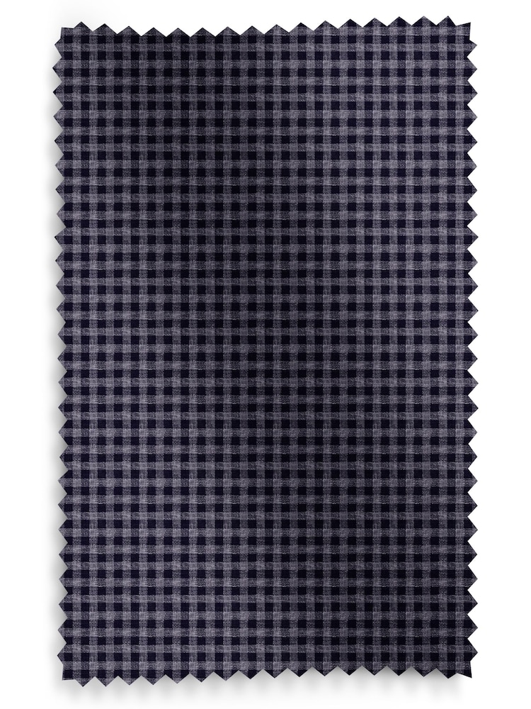 Laura Ashley Seaspray Blue Gingham Made To Measure Curtains - Image 9 of 9