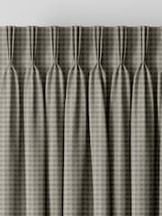 Laura Ashley Steel Grey Gingham Made To Measure Curtains - Image 5 of 9