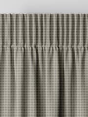 Laura Ashley Steel Grey Gingham Made To Measure Curtains - Image 6 of 9