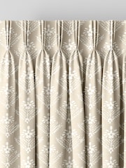 Laura Ashley Almond Natural Lady Fern Made To Measure Curtains - Image 8 of 9