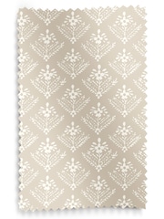 Laura Ashley Almond Natural Lady Fern Made To Measure Curtains - Image 9 of 9