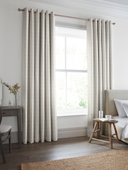 Laura Ashley Dark Dove Grey Lady Fern Made To Measure Curtains - Image 2 of 8