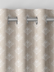 Laura Ashley Almond Natural Lady Fern Made To Measure Curtains - Image 5 of 9
