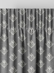 Laura Ashley Steel Grey Lady Fern Made To Measure Curtains - Image 8 of 9