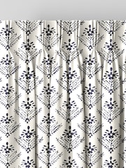 Laura Ashley French Navy Blue Lady Fern Made To Measure Curtains - Image 8 of 9