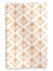 Laura Ashley Tomato Red Lady Fern Made To Measure Curtains - Image 6 of 6