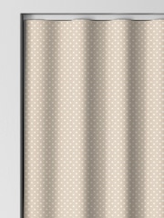 Laura Ashley Almond Natural Louise Star Made To Measure Curtains - Image 8 of 9