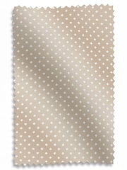 Laura Ashley Almond Natural Louise Star Made To Measure Curtains - Image 9 of 9