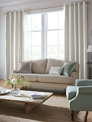Laura Ashley Silver Louise Star Made To Measure Curtains - Image 2 of 9