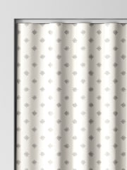Laura Ashley Silver Louise Star Made To Measure Curtains - Image 8 of 9