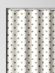 Laura Ashley Steel Grey Louise Star Made To Measure Curtains - Image 8 of 9