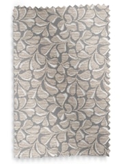 Laura Ashley Almond Brown Maidenhair Woven Made To Measure Curtains - Image 9 of 9
