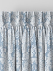 Laura Ashley Seaspray Blue Martigues Made To Measure Curtains - Image 5 of 9