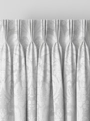 Laura Ashley Silver Martigues Made To Measure Curtains - Image 5 of 9
