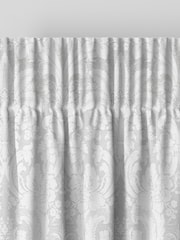 Laura Ashley Silver Martigues Made To Measure Curtains - Image 6 of 9