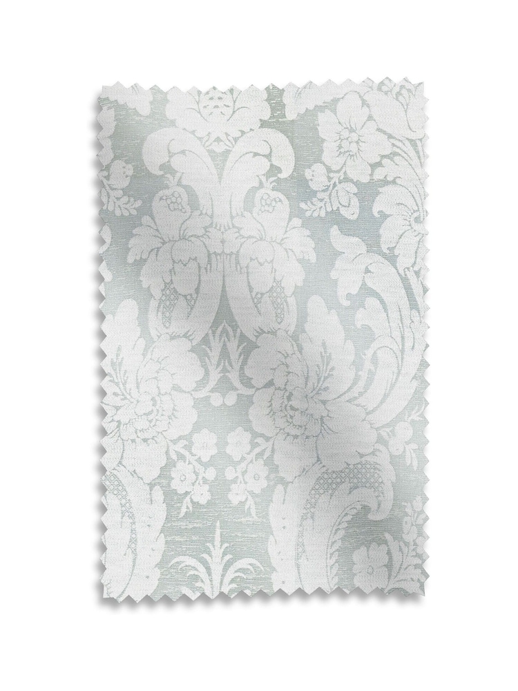 Laura Ashley Smoke Green Martigues Made To Measure Curtains - Image 9 of 9