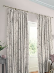 Laura Ashley Moonbeam Osterley Birds Made To Measure Curtains - Image 2 of 8