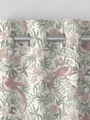 Laura Ashley Mulberry Purple Osterley Birds Made To Measure Curtains - Image 7 of 9