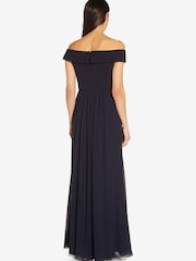 Adrianna Papell Crepe Chiffon Gown - Image 3 of 5