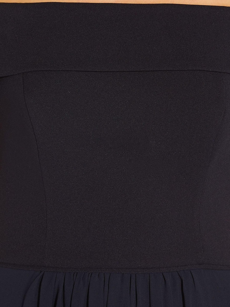 Adrianna Papell Crepe Chiffon Gown - Image 4 of 5