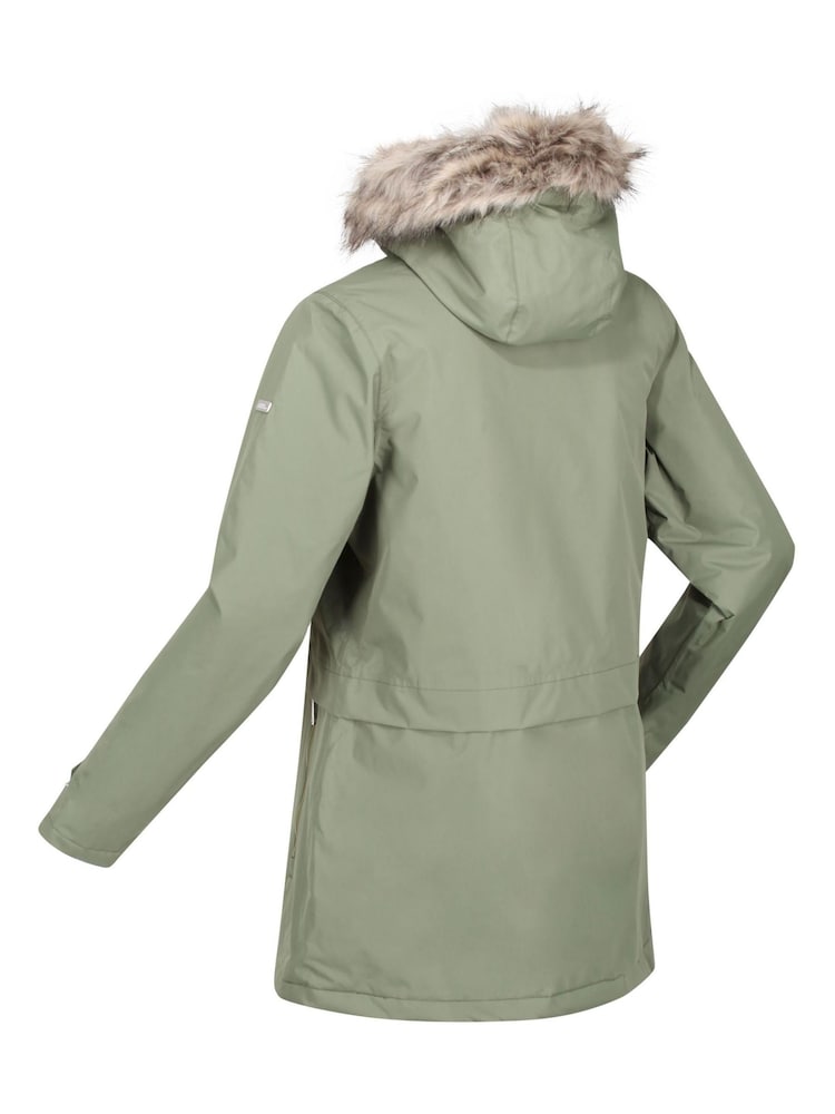 Regatta Green Myla Ii Waterproof Insulated Jacket - Image 10 of 10