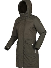 Regatta Light Black Romine Longline Waterproof Insulated Thermal Jacket - Image 3 of 4