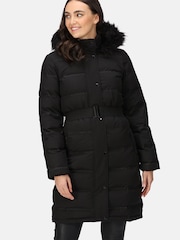 Giovanna Fletcher Daleyza Longline Insulated Belted Jacket - Image 1 of 10