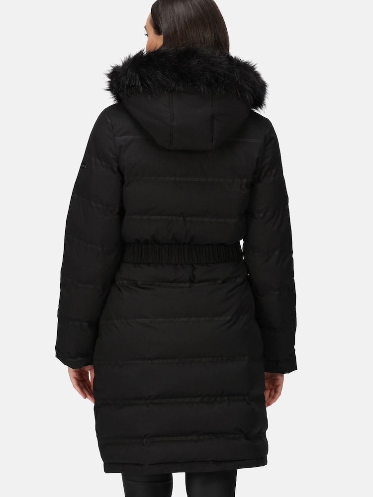 Giovanna Fletcher Daleyza Longline Insulated Belted Jacket - Image 2 of 10