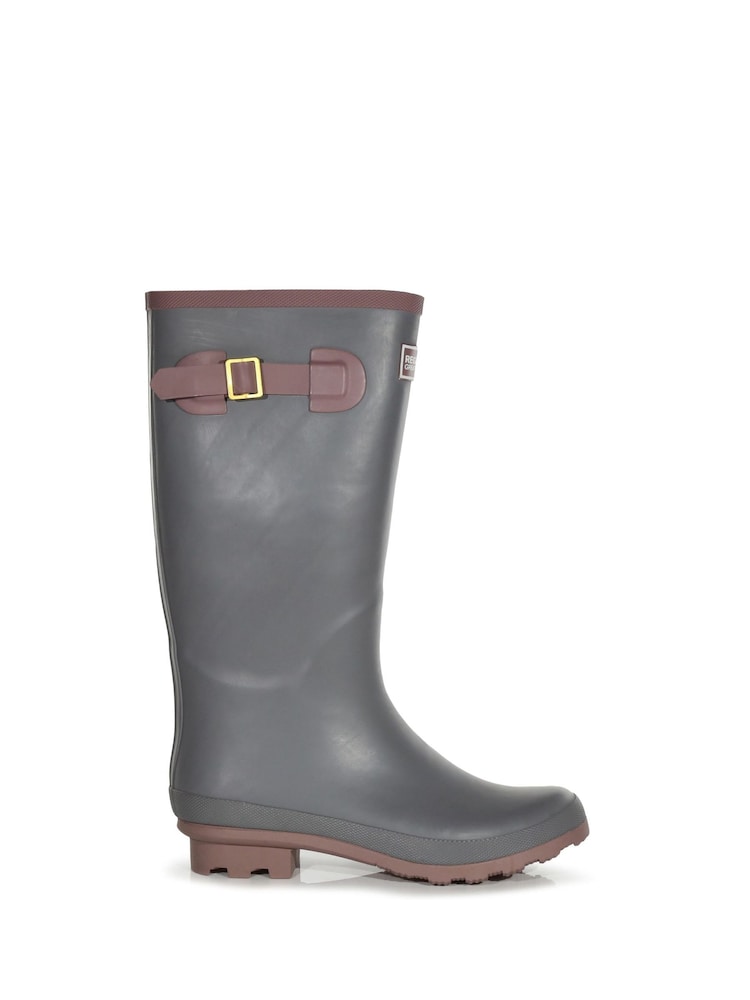 Regatta Grey Ladies Fairweather II Wellies - Image 1 of 6