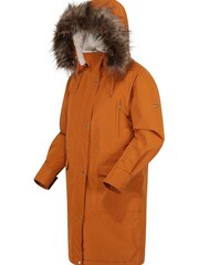 Regatta Shiloh Brown Longline Waterproof Insulated Jacket - Image 8 of 9