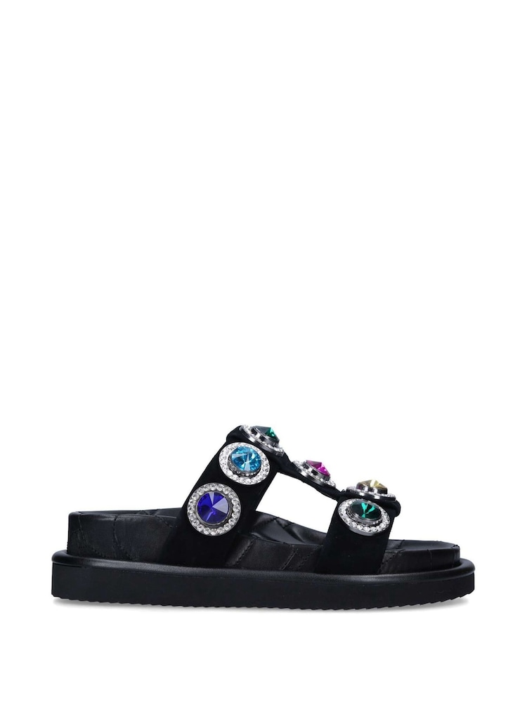 Kurt Geiger London Orson Crystal Sandals - Image 2 of 5