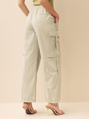 Salbeigrün - Cargohose im Utility-Stil - Bild 3 von 9