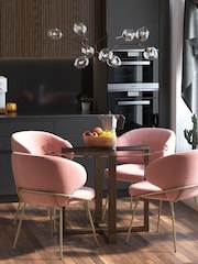 Dorel Home Clear Europe Bronx Dining Table - Image 2 of 4