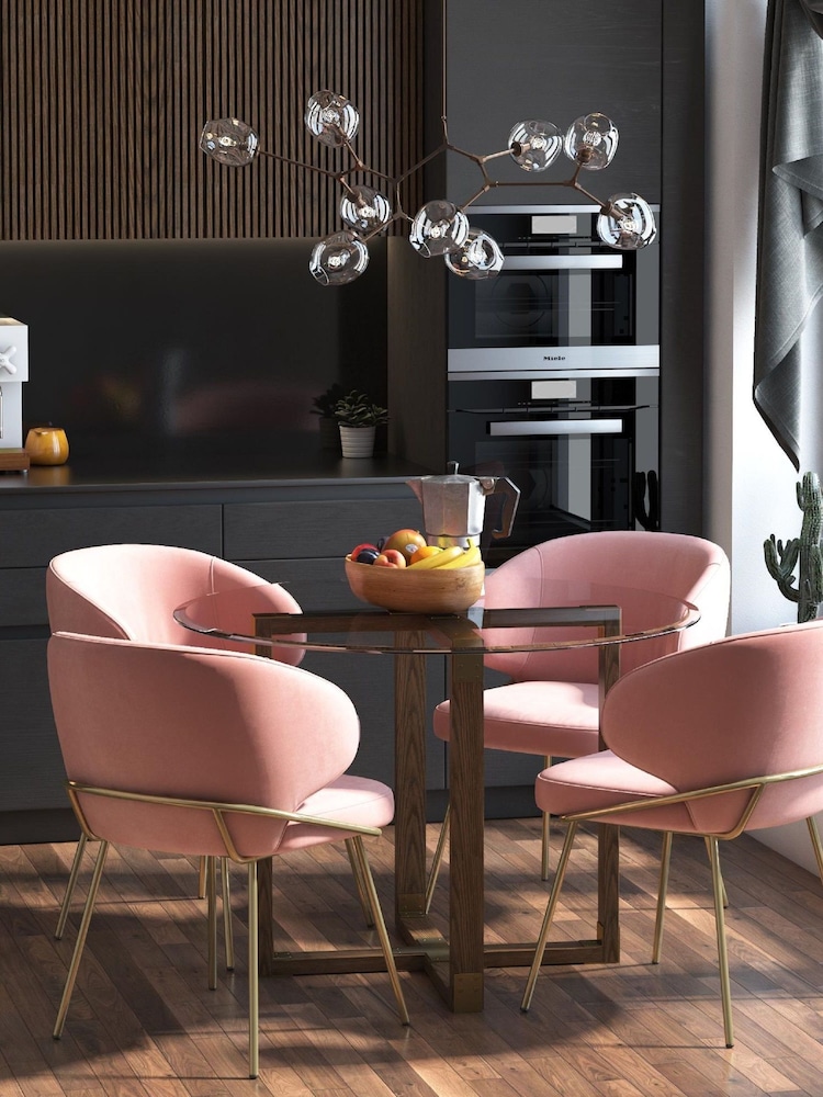 Dorel Home Clear Europe Bronx Dining Table - Image 2 of 4
